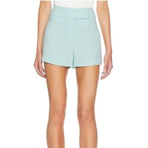 Alice and Olivia Mara Crossover Clean Short in Julep